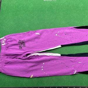 Medium gallery dept flare pants, fitted at the top but loose towards the bottom.